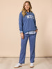 The NYC Sweatshirt - Denim Blue