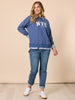 The NYC Sweatshirt - Denim Blue