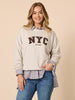 The NYC Sweatshirt - Natural