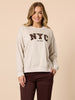 The NYC Sweatshirt - Natural