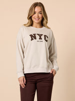 The NYC Sweatshirt - Natural
