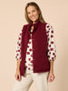 St Moritz Reversible Quilted Vest - Shiraz