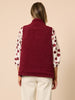 St Moritz Reversible Quilted Vest - Shiraz