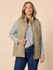 The Alpine Puffer Vest - Khaki