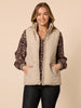 The Alpine Puffer Vest - Natural