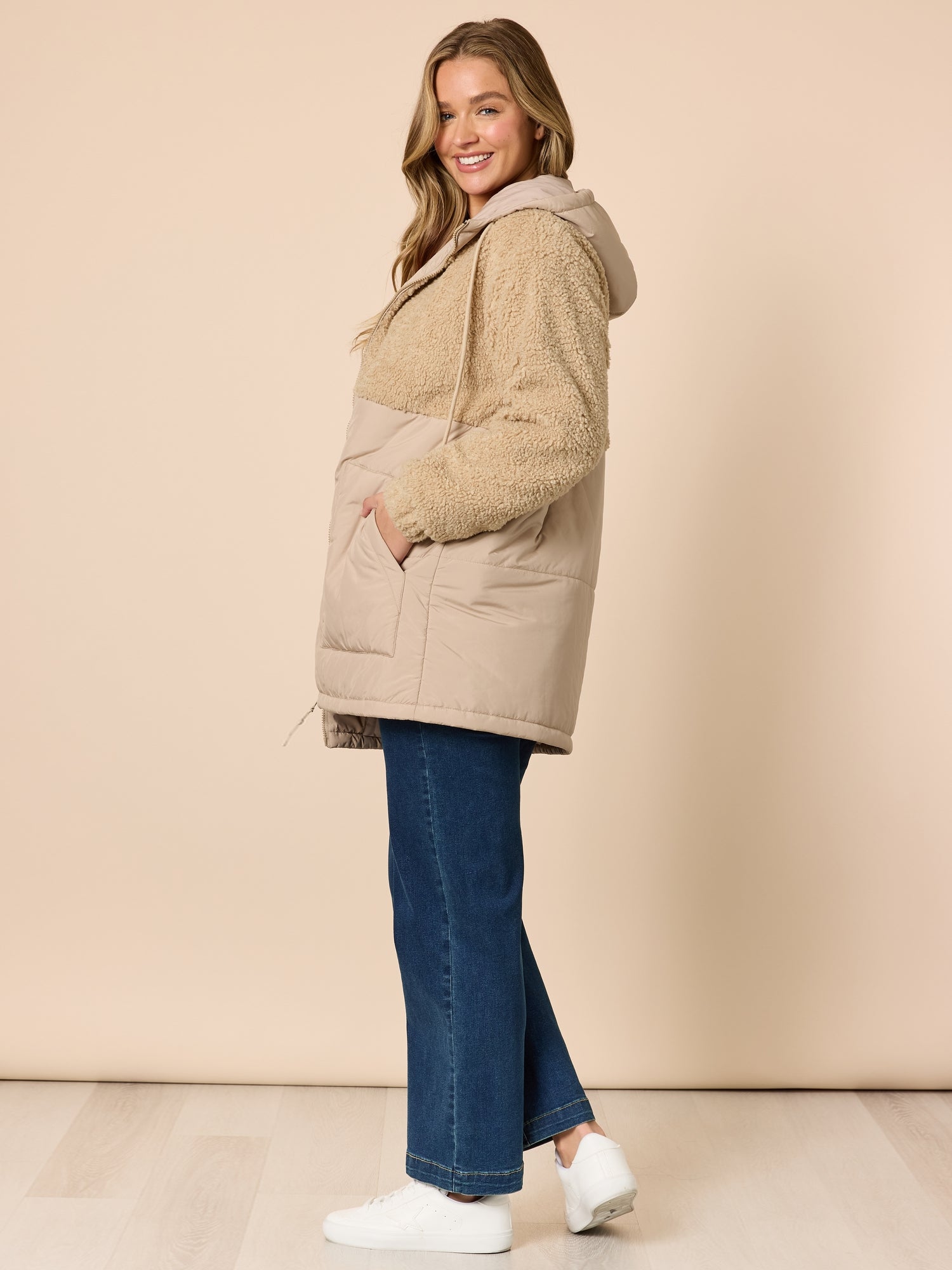 The Teddy Jacket - Natural – Threadz