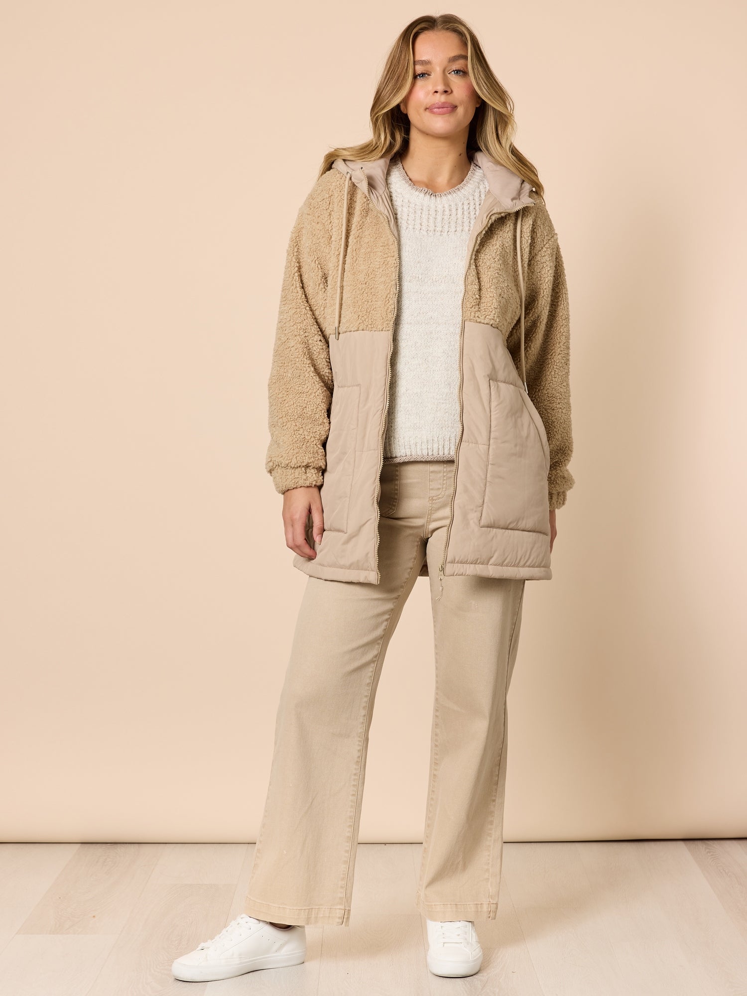 The Teddy Jacket - Natural – Threadz