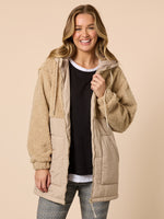 The Teddy Jacket - Natural