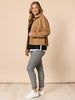 Downtown Faux Suede Jacket - Caramel