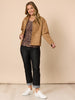 Leopard Print V-Neck Top