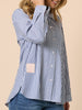 Liberty Stripe Print Shirt - Blue/ White
