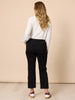 Brooklyn Straight Leg Pant - Black