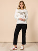 Brooklyn Straight Leg Pant - Black