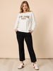 Brooklyn Straight Leg Pant - Black