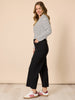 Marine Wide Leg Pant - Black