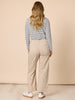 Marine Wide Leg Pant - Natural