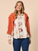Central Park Floral Print Shirt - Natural Multi