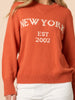 New York Knit Jumper - Maple