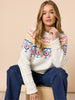 Chevalier Knit - Ivory Multi