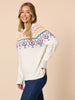 Chevalier Knit - Ivory Multi