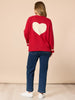 Back to Love Cardi - Red