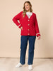 Back to Love Cardi - Red