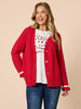 Back to Love Cardi - Red