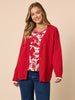 Back to Love Cardi - Red