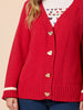 Back to Love Cardi - Red