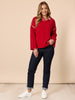 Moulin Rouge Floral Print Shirt - Red