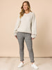 Chic Heart Knit - Ivory