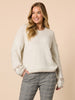 Chic Heart Knit - Ivory