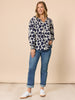 The Retro Cuff Straight Leg Jean - Denim