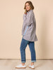 Urban Stripe Shirt - Coffee White