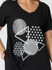 Circle on Circle Dress - Black