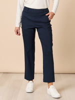 Evie Stretch Pant-Navy