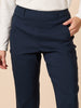 Evie Stretch Pant-Navy
