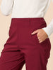 Evie Stretch Pant-Shiraz