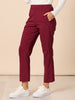 Evie Stretch Pant-Shiraz
