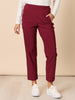 Evie Stretch Pant-Shiraz