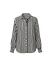 Amour Stripe Shirt - Black White