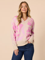 Blushing Knit - Pink/Multi
