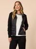 5th Avenue Quilted Jacket - Black
