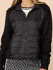 5th Avenue Quilted Jacket - Black