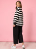 Kimmy Ponte Wide Leg Pant - Black
