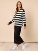 Kimmy Ponte Wide Leg Pant - Black