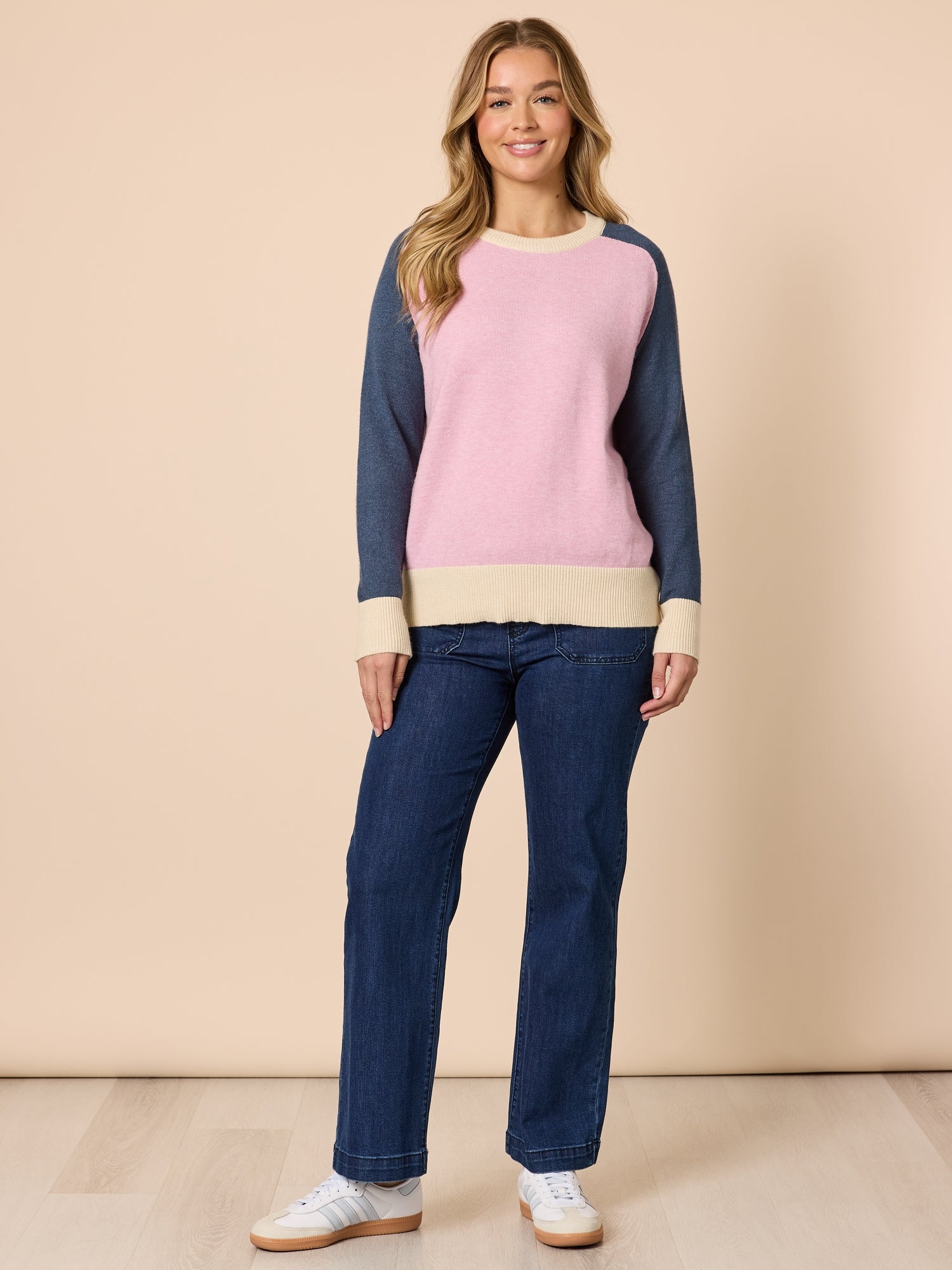 Rosie Knit - Pink/ Multi – Threadz
