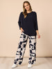 Travellers Pleat Top-Navy