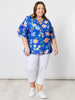 Summer Gala Top - Cobalt