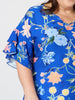 Summer Gala Top - Cobalt